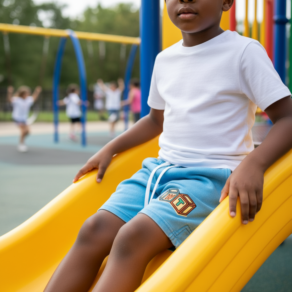 Snow Washed Kids' Shorts