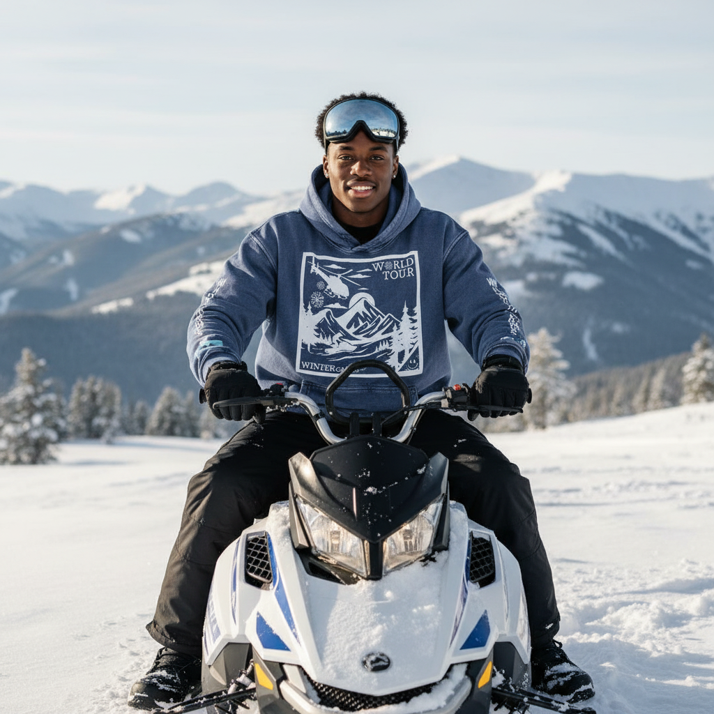 Winter Games Cotton Hoodie