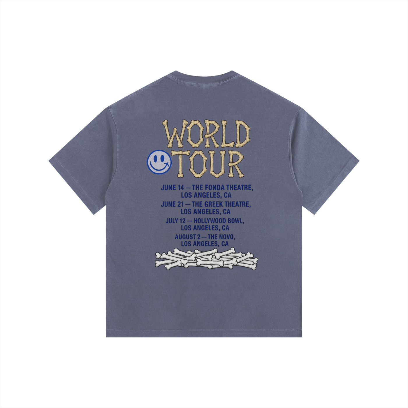Vintage Washed Oversized Cotton T-Shirt