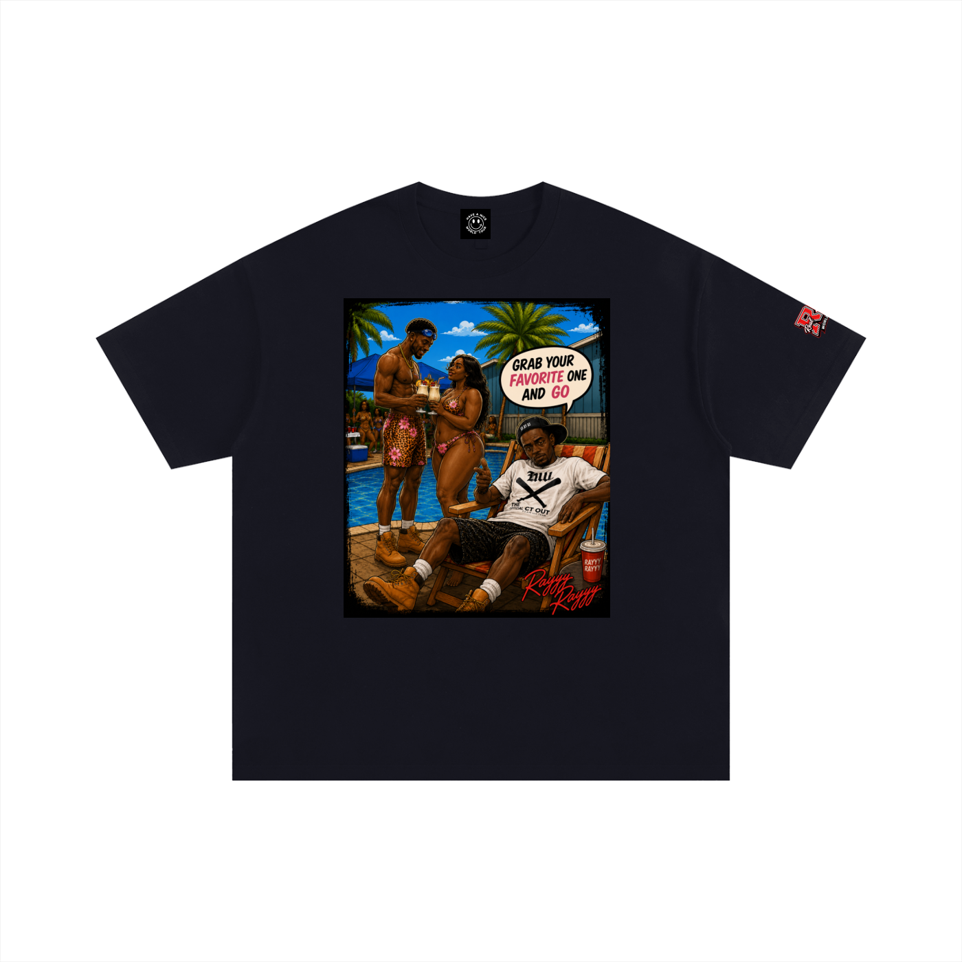 Grab and Go (Drinks) Cotton T-Shirt