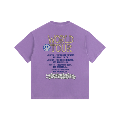 Vintage Washed Oversized Cotton T-Shirt