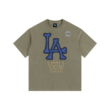 Vintage Washed Oversized Cotton T-Shirt