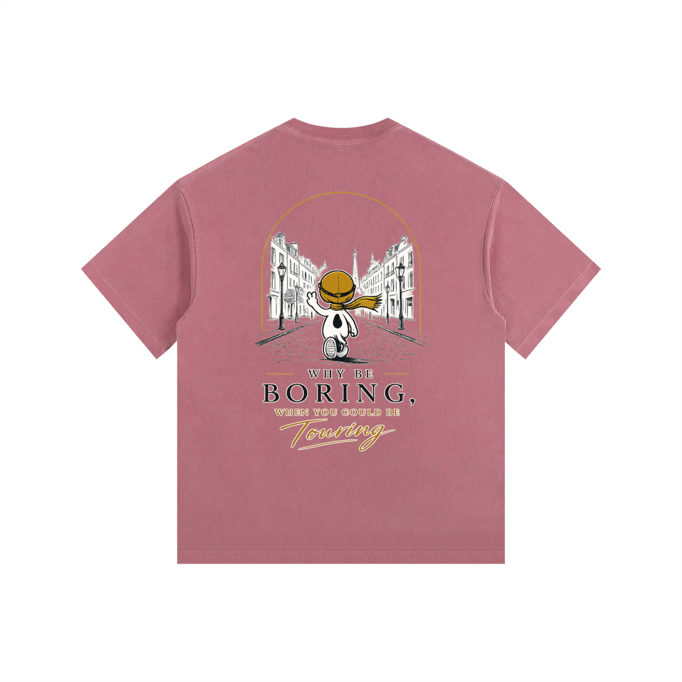 Vintage Washed Oversized Cotton T-Shirt