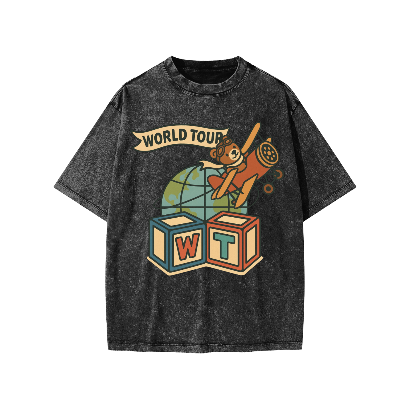 Snow Washed Kids' T-Shirt