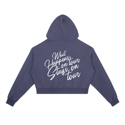 Women’s Smiley Crop Hoodie