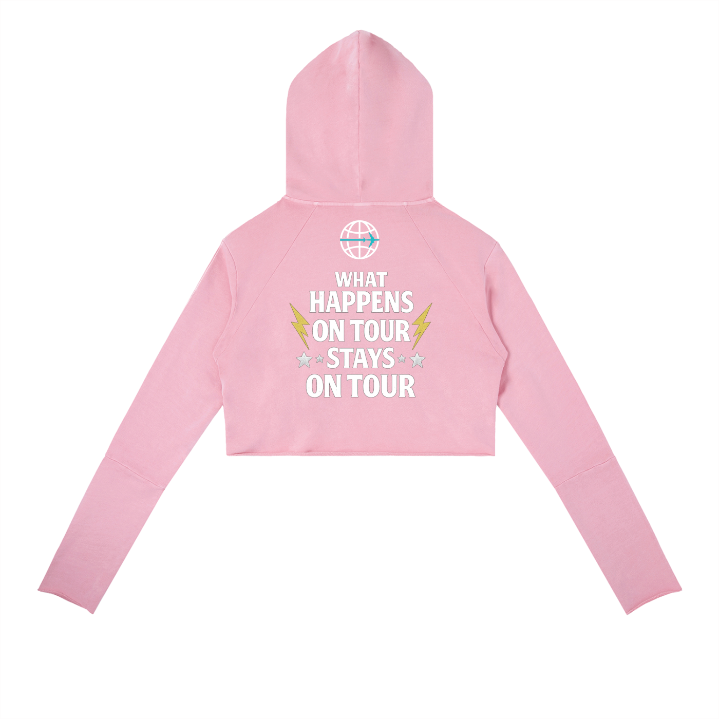 Vintage Washed Raw Edge Hoodie