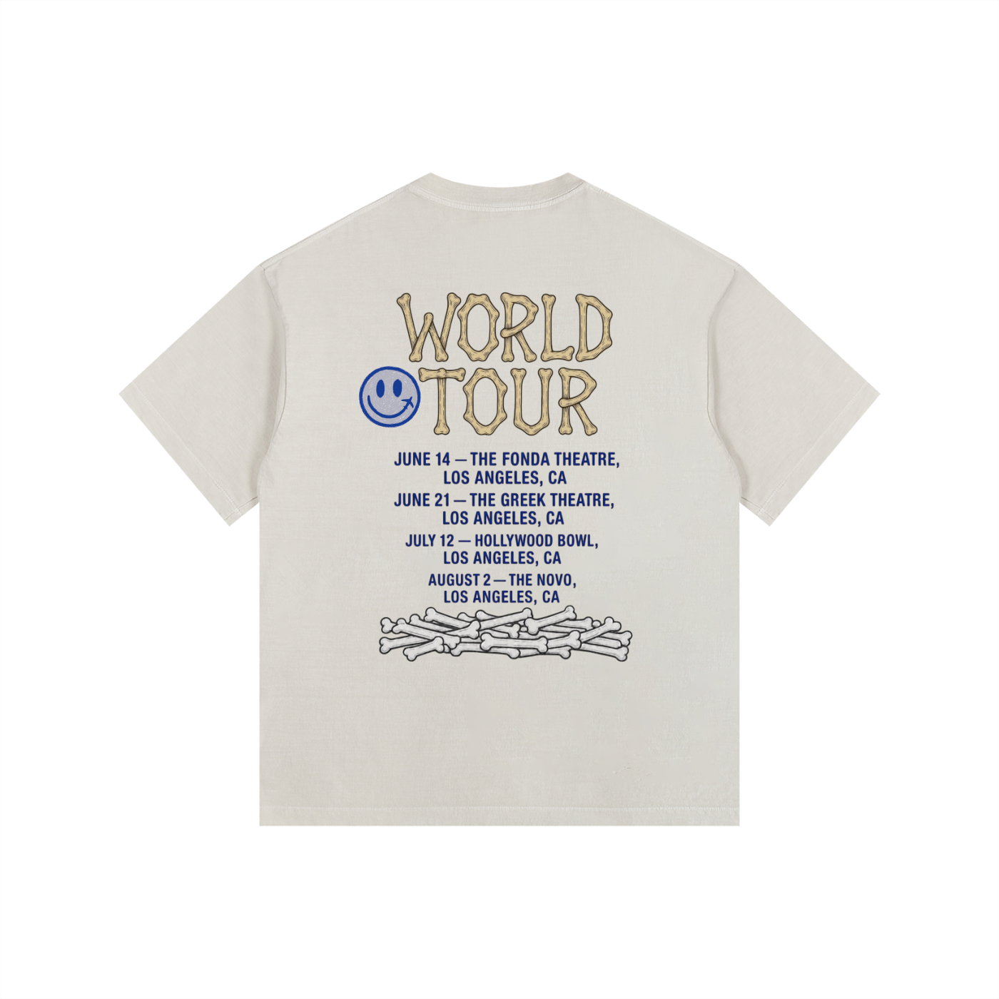 Vintage Washed Oversized Cotton T-Shirt