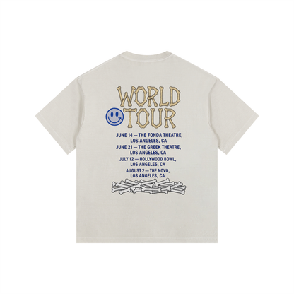 Vintage Washed Oversized Cotton T-Shirt