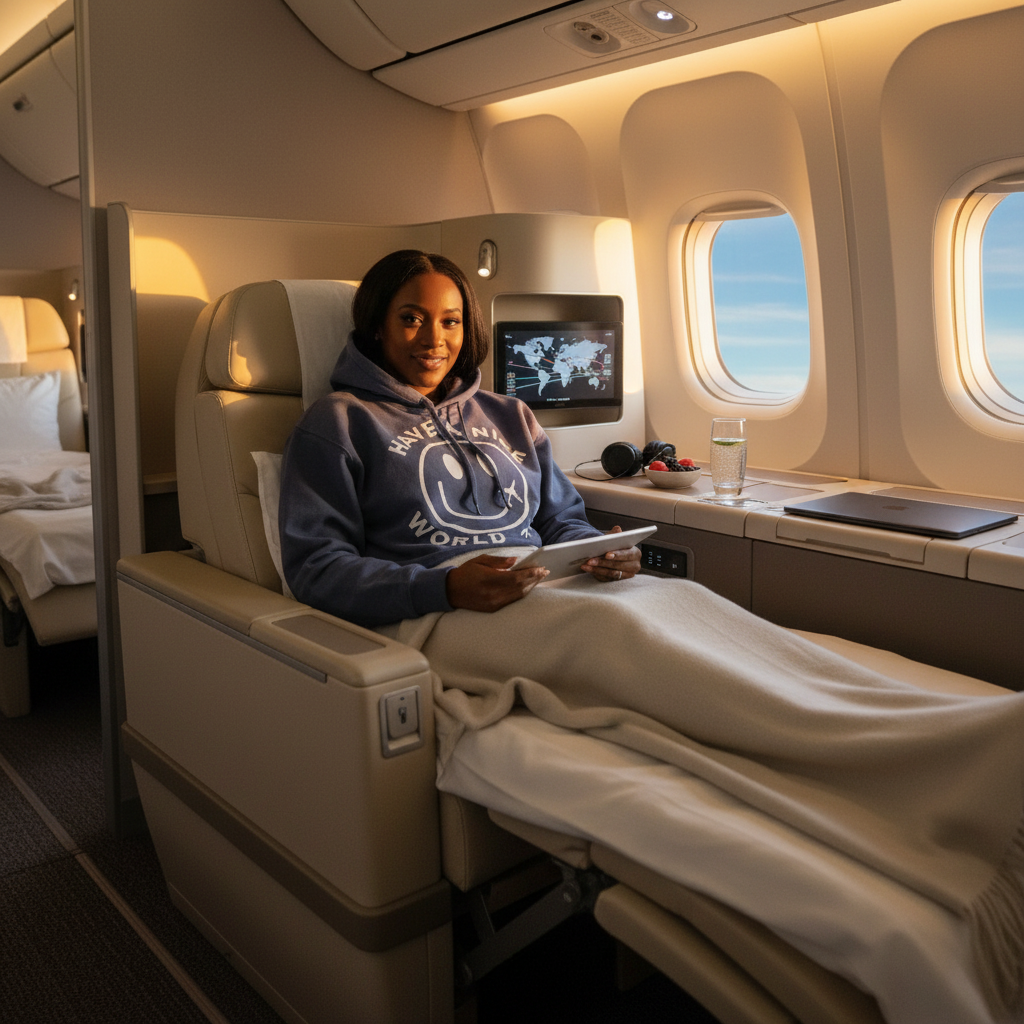 Women’s Smiley Crop Hoodie