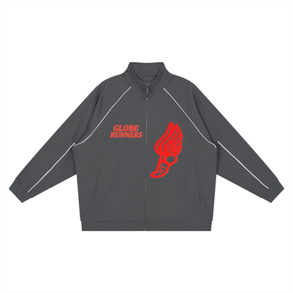 Run It Up Reflection Striped Jacket