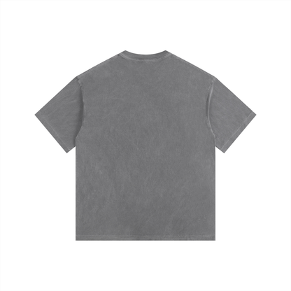 Guitar smash Vintage Washed Oversized Cotton T-Shirt