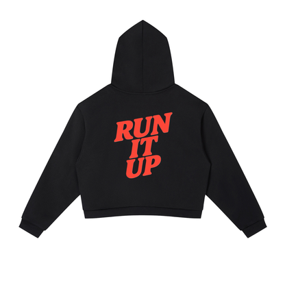 Girls Run The World Cropped Hoodie