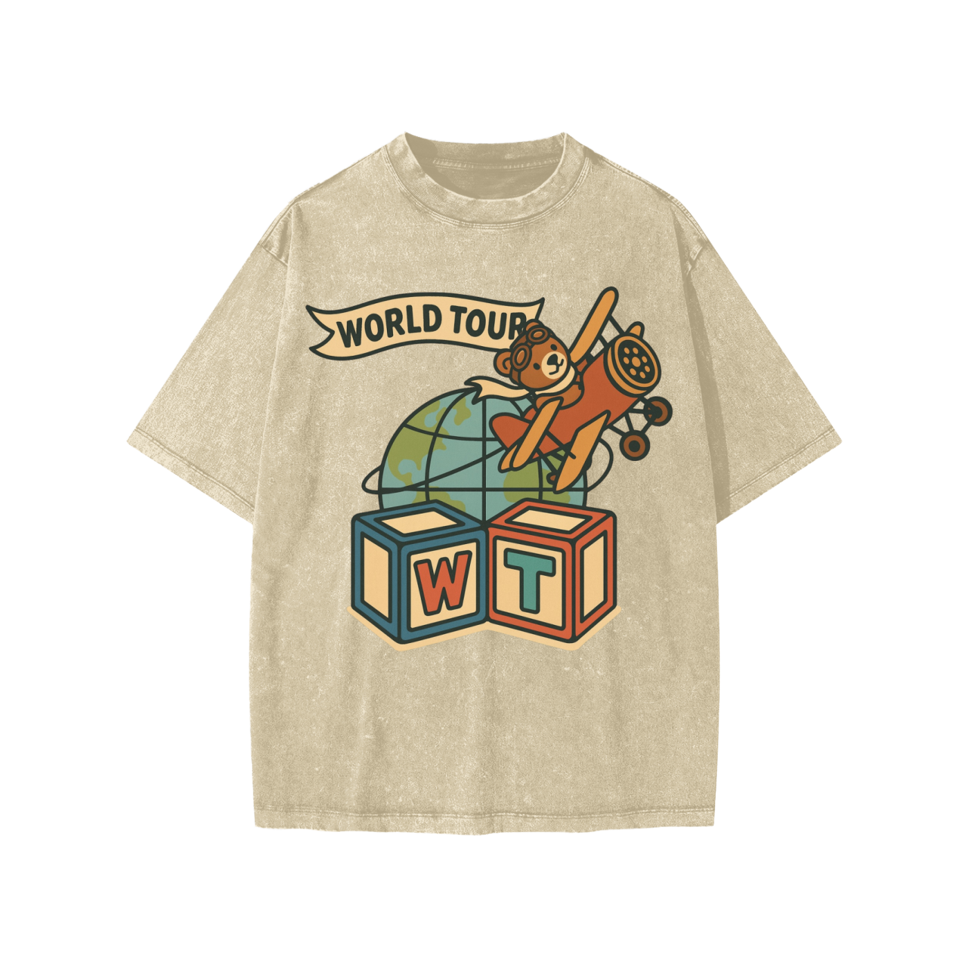 Snow Washed Kids' T-Shirt