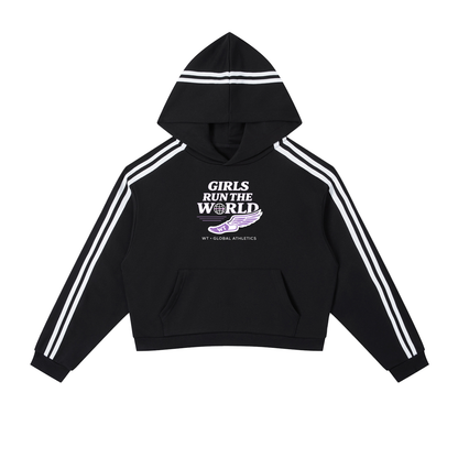 Girls Run The World Cropped Hoodie