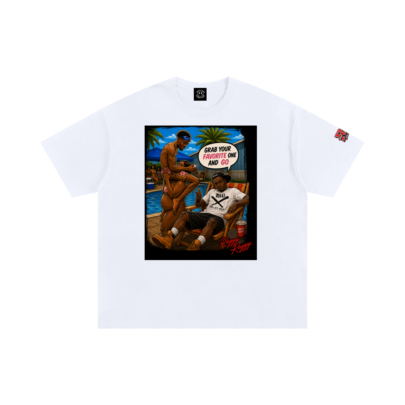 Grab and Go (Carry Me) Cotton T-Shirt