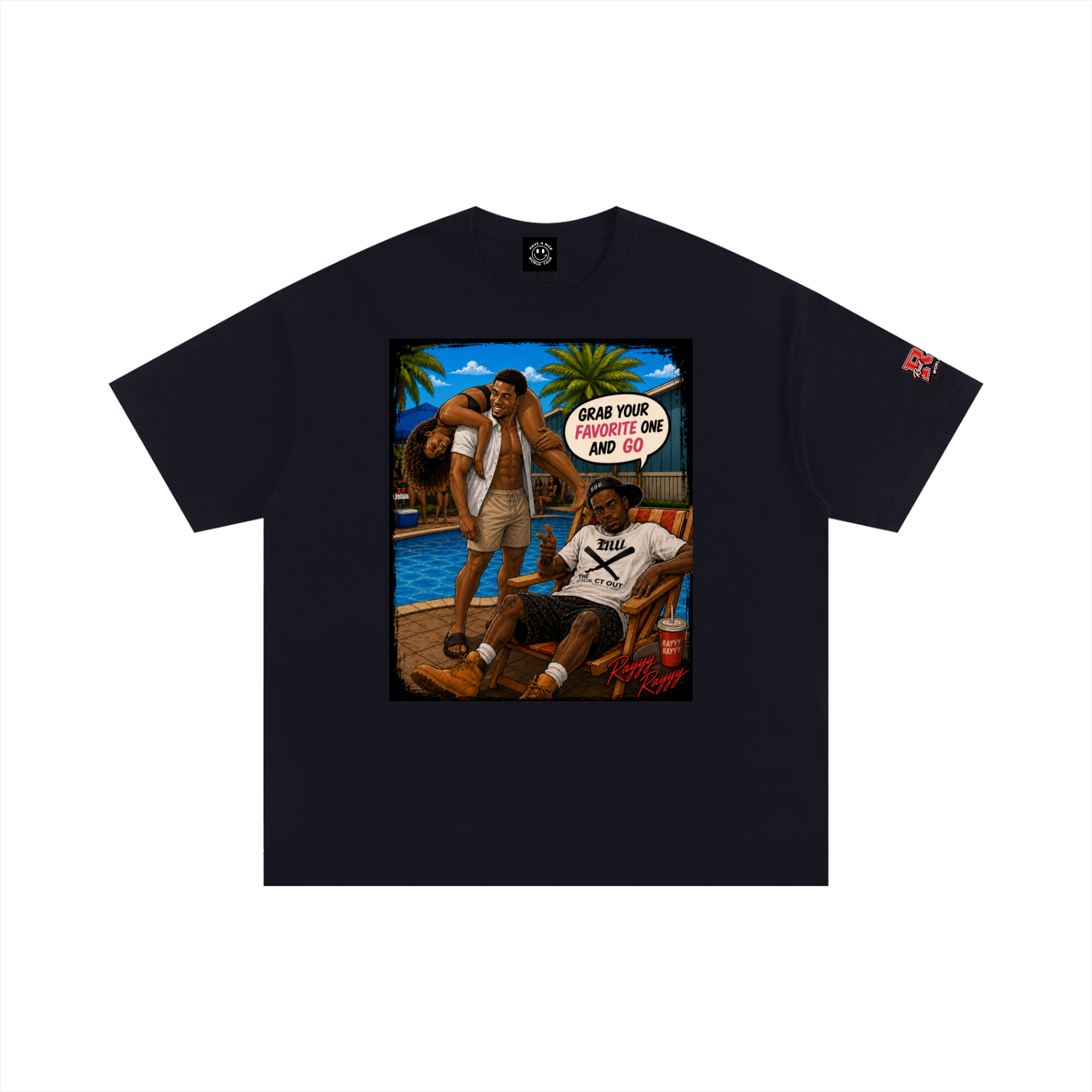 Grab and Go (Pick Me Up)  Cotton T-Shirt