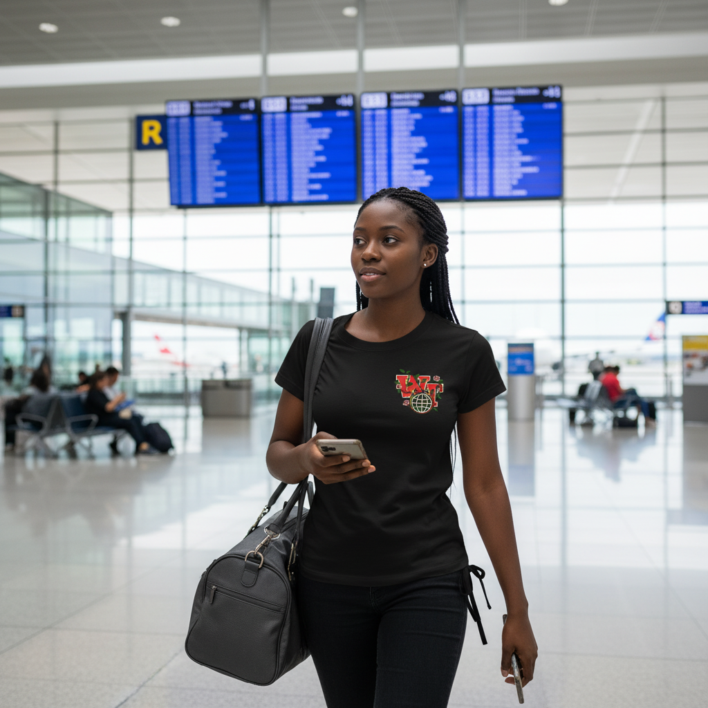 Roses Drawstring T-Shirt