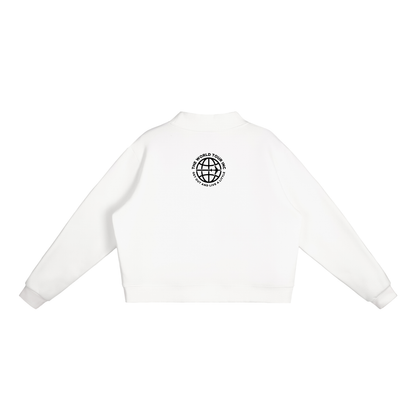 Women’s Winter Games Fleece Mock-Neck Crew Sweatshirt