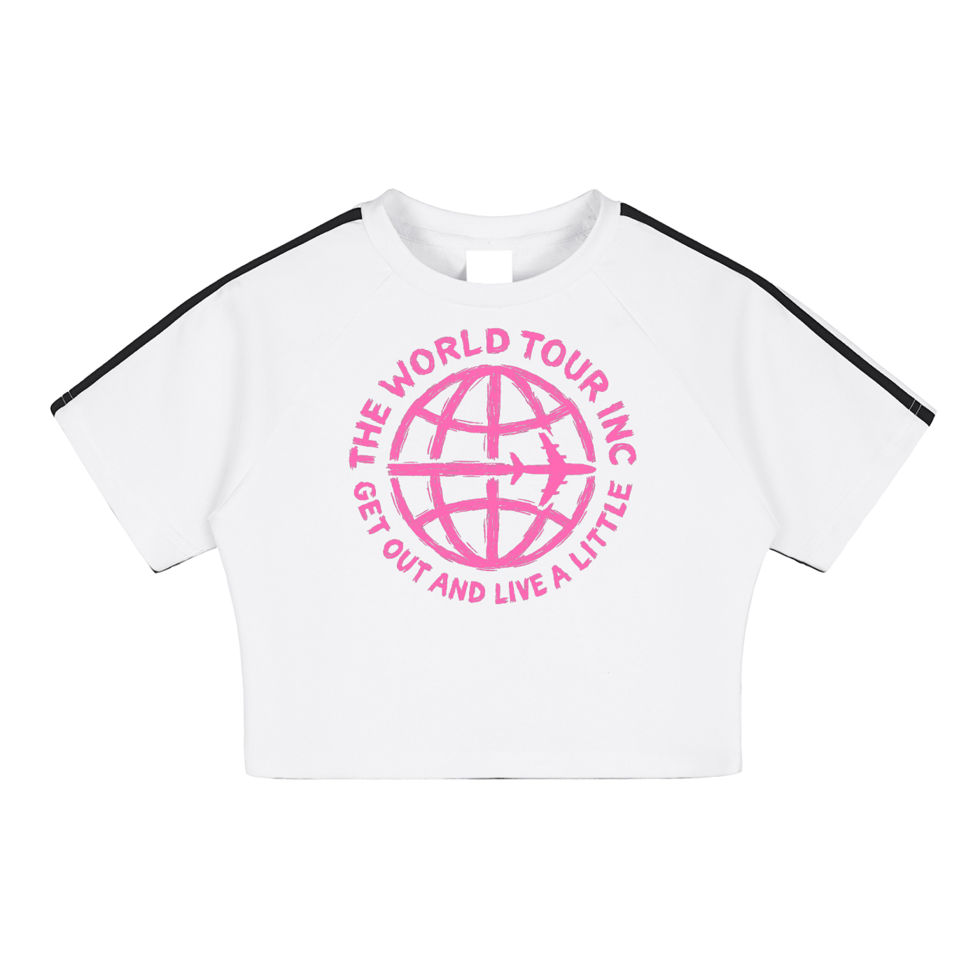 Taped Cooling Performance Crop Top