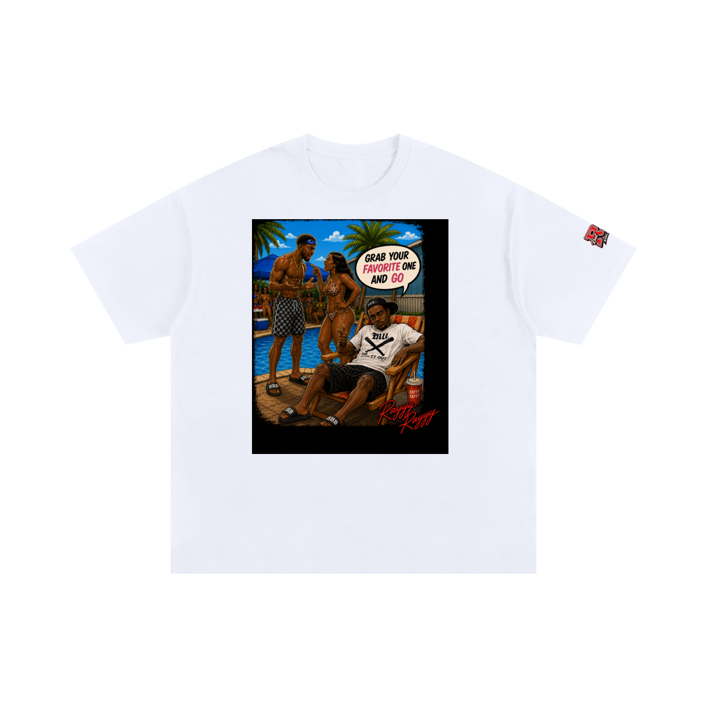 Grab and Go (What’s The Problem ) Cotton T-Shirt