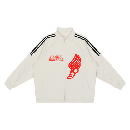 Run It Up Reflection Striped Jacket