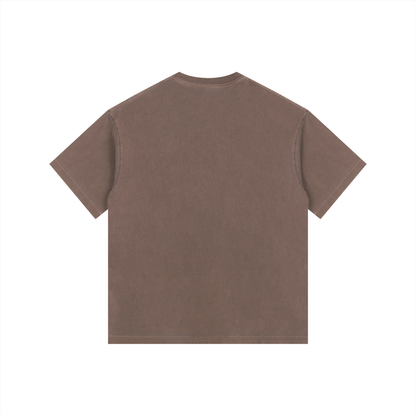 Guitar smash Vintage Washed Oversized Cotton T-Shirt