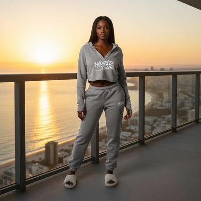 Vintage Washed Raw Edge Hoodie