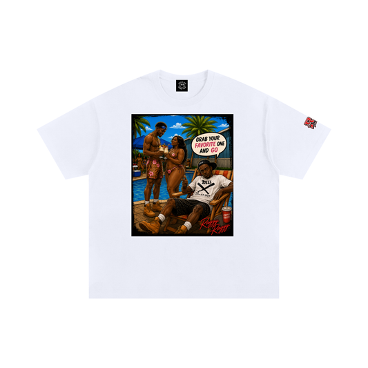 Grab and Go (Drinks) Cotton T-Shirt