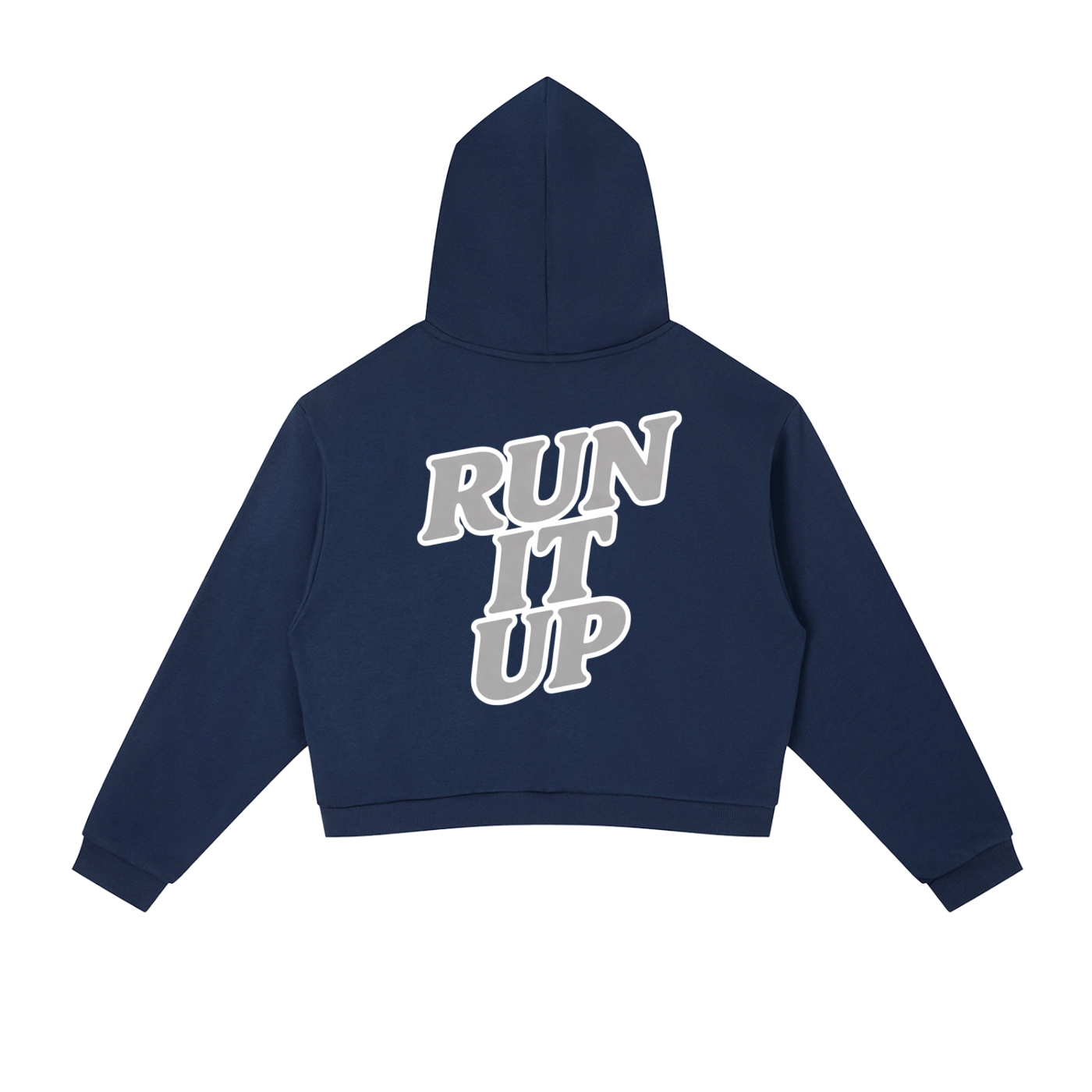 Girls Run The World Cropped Hoodie