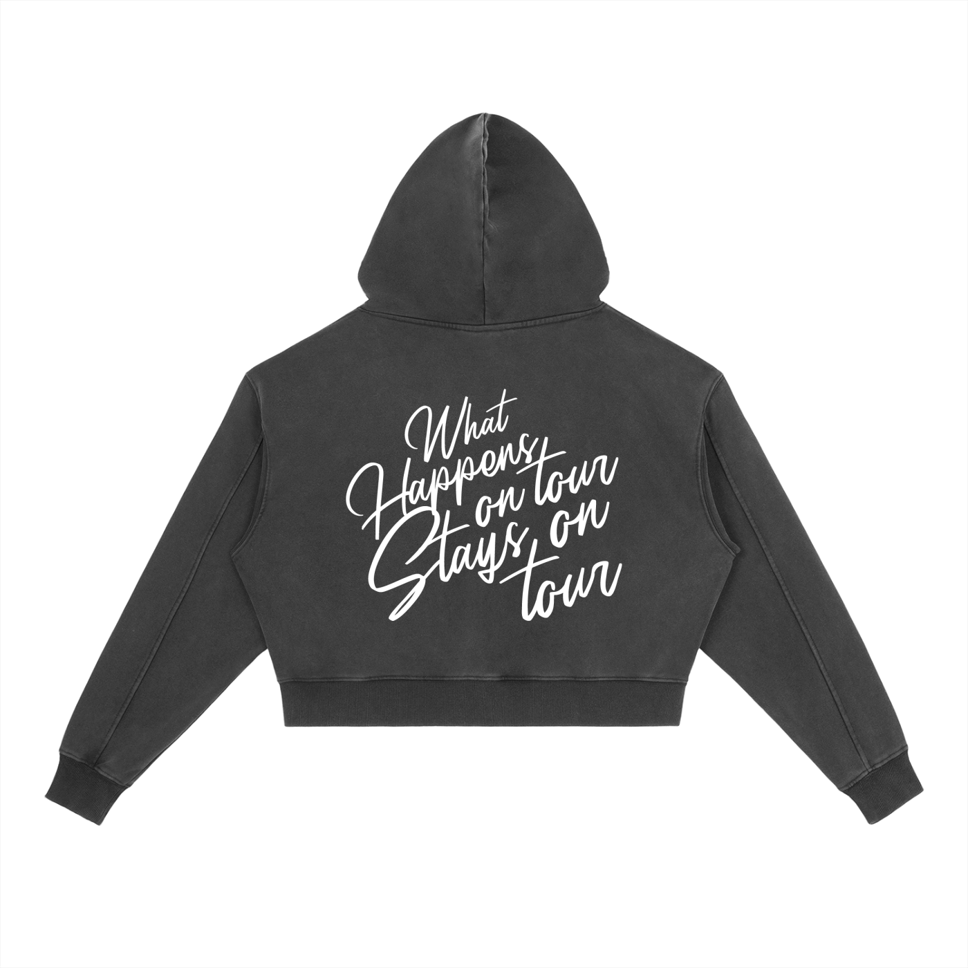 Women’s Smiley Crop Hoodie