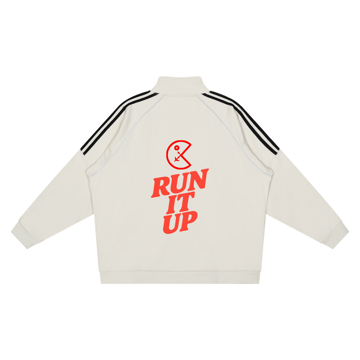 Run It Up Reflection Striped Jacket