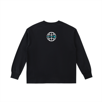 Kids' Globe Cotton Long-Sleeve Tee
