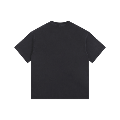 Guitar smash Vintage Washed Oversized Cotton T-Shirt