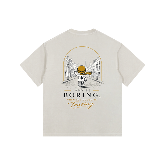 Vintage Washed Oversized Cotton T-Shirt