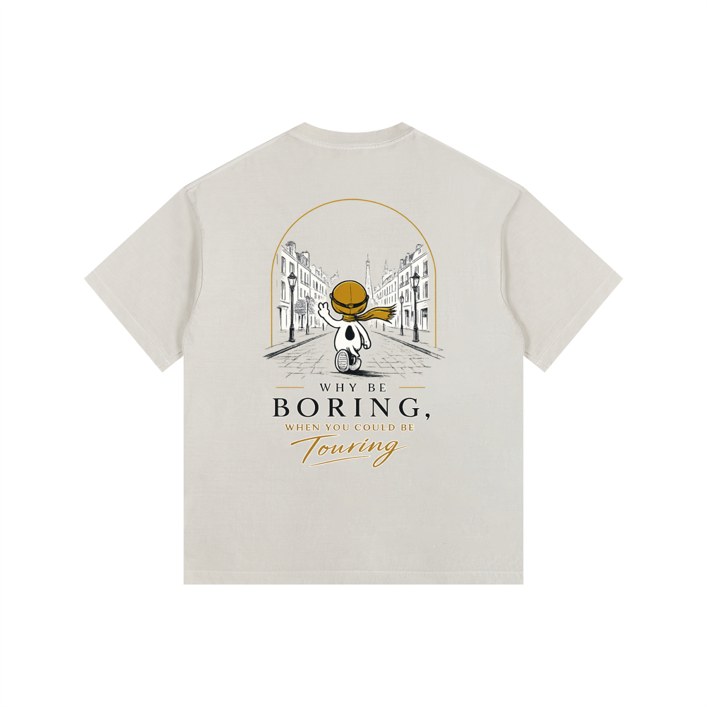 Vintage Washed Oversized Cotton T-Shirt