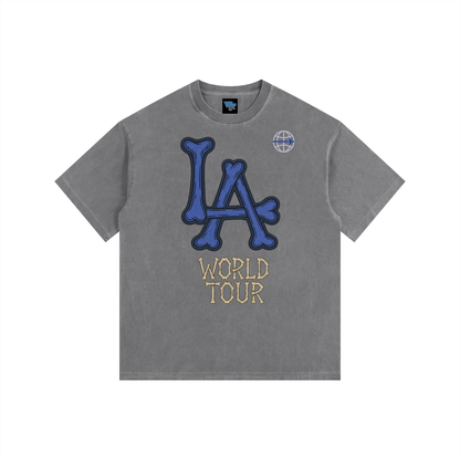 Vintage Washed Oversized Cotton T-Shirt